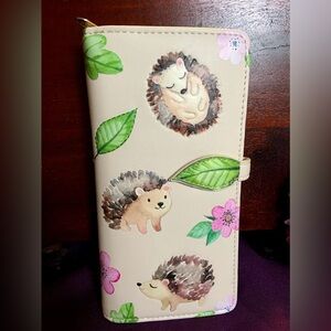 Woman’s Wallet Large : Hedgehog